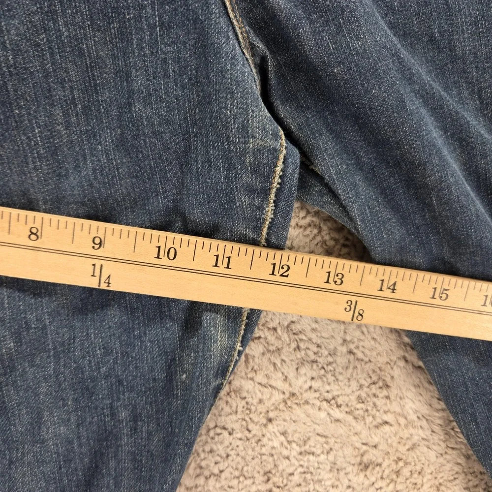 Vintage Levis Engineered Jeans Mens 32x34 Blue Twisted One Pocket Buckle Back